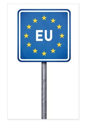 Vapaa liikkuvuus Schengenin sopimus: Raja- ja tullitarkastukset on poistettu useimpien EU-maiden rajoilta Valvontaa EU:n ulkorajoilla on tehostettu