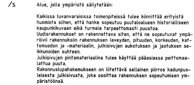 POISTOKARTAN MÄÄRÄYKSET ASEMAKAAVAN MUUTOS KOSKEE ASEMAKAAVAN MUUTOKSELLA MUODOSTUU