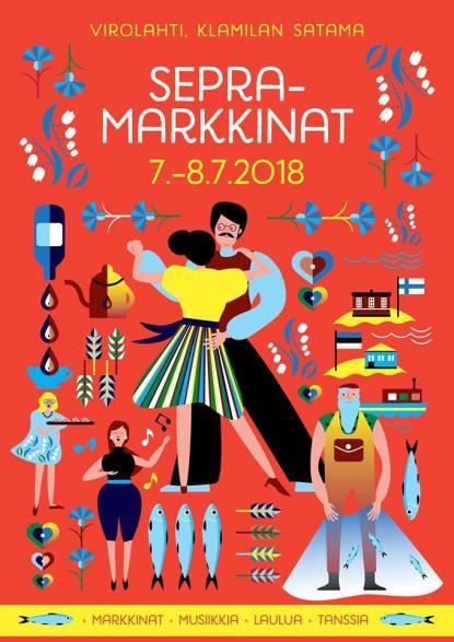 TAIDELEIRI MIEHIKKÄLÄSSÄ 25.6. - 29.6.2018, Miehikkälän vanha koulu (ent. kirjastotalo) SALPAVAELLUS 2018 29.6. - 1.7.2018 Lisätietoja: www.salpavaellus.net PIKKUKYLIEN PIKKUMARKKINAT 30.6.2018 klo: 9.