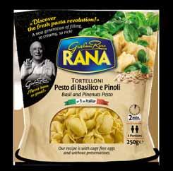 Ilmakuivattu kinkku ja juusto DV319 - RAVIOLI AI FUNGHI DV315 - Gnocchi