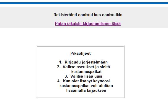 3 Rekisteröityminen Lisää käyttäjätunnus muodossa etunimi.sukunimi. Lisää haluamasi salasana. Täydennä nimi sekä muut tiedot.