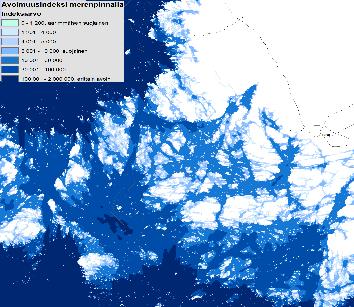 Merialueen avoimuus Suojaisilla alueilla tehokkaampaa ja turvallisempaa kasvattaa