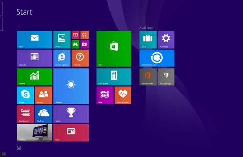 Käynnistä-painike Windows 8.1:ssä on Käynnistä-painike, joka mahdollistaa vaihtamisen kahden uusimman avaamasi sovelluksen välillä.
