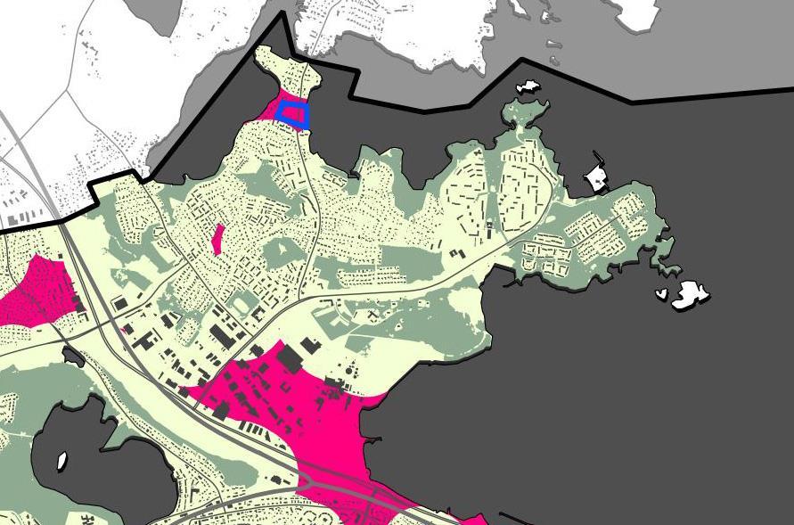 Alueella ei ole erityisiä luontoarvoja. Virkistykseen soveltuvien alueiden riittävyys Virkistysalueiden määrä Tampereen asemakaavoitetulla alueella oli vuonna 2013 126,0 m²/hlö.