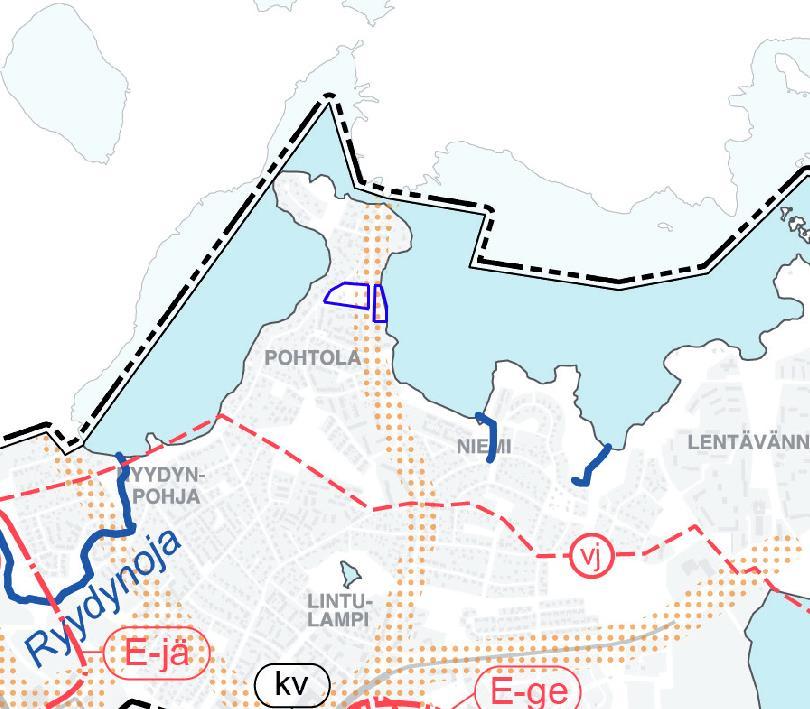 7 Kuva: Ote kantakaupungin yleiskaavasta 2040, kartta 4. 1.2.3 Voimassa oleva asemakaava Suunnittelualueella on voimassa 24.