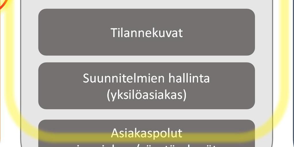 kustannuslaskenta ja raportointi Suunnitelmien hallinta (yksilöasiakas) Julkisen sektorin yhteiset