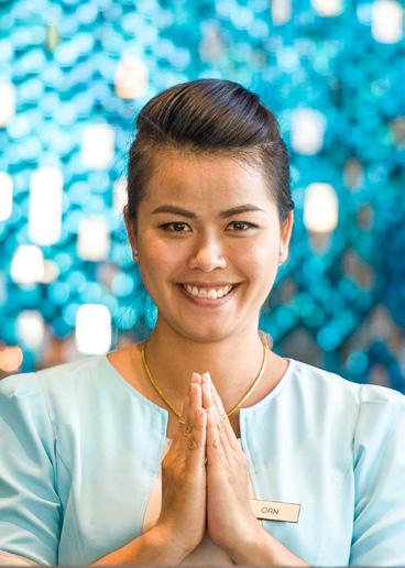 Omassa kulttuurissamme tavallisten pitkien selittelyjen tai aikaa vievän anteeksipyytelyn sijaan hoitaa thaimaalainen asian hymyllä.