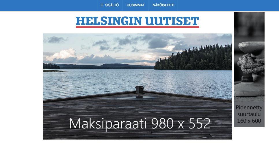 LAITEKOHTAISET MAINOSPAIKAT: TIETOKONE JA