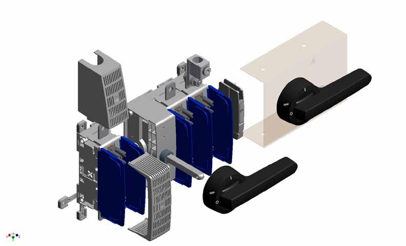 Moduulikytkimen rakenne KUORMANKYTKIMET 15-630 A TEKNISET TIEDOT VKE LS KVKE 1.