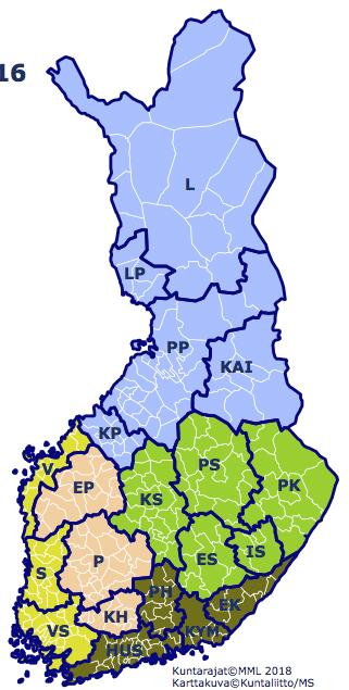 yhteistyö- ja FICAN Koordinoiva yksikkö innovaatioympäristö Pisimmälle kehitetty esimerkki, jonka avulla sote-alueiden välistä yhteistyötä, työnjakoa ja kansallista ohjausta voidaan pilotoida ja