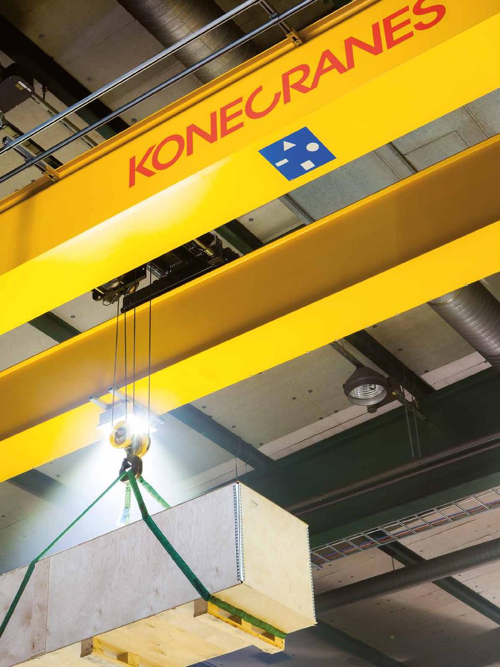 4 Konecranes LED-valaistuksen päivitys JOPA 60 PROSENTIN ENERGIASÄÄSTÖT LED-VALAISTUKSELLA LED-valaistuksen päivityspaketin avulla voit säästää rahaa, parantaa valaistusta ja nykyaikaistaa nosturisi