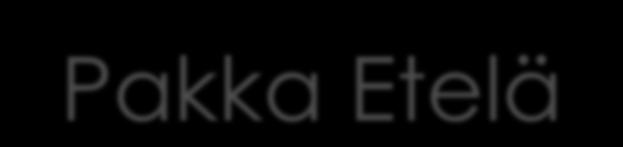 Pakka Etelä-Suomen alueen kunnissa 2012 selvityksen mukaan Esavin alueella Pakkaa toteuttaa noin 30 kuntaa Vantaa, Järvenpää, Kouvola, Hämeenlinnan seutu ( 3 kuntaa), Päijät-Hämeen alue ( 14 kuntaa),