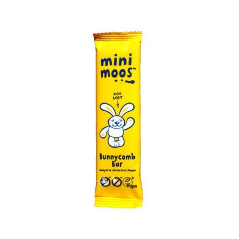 MOOFREE MINIMOO, APPELSIINISLAAPATKA Vegaaninen maidoton appelsiiniöljyllä maustettu riisimaitosuklaa.