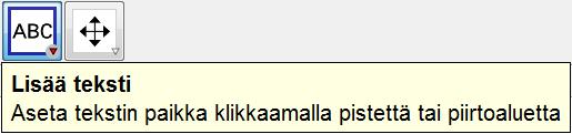 Tekstikenttään voidaan syöttää tavallista tekstiä tai LaTeX-kaavoja Tekstinlisäysikkunan kokoa kasvattamalla voit