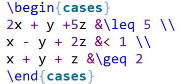 b) 5 2x+4 = 5 x samat kantaluvut 2x + 4 = x 2x + x = 4 3x = 4 : 3 x = 4 3 3.6 Korkeat sulut \frac{}{} tuottaa oletuksena matalat sulut myös murtolukujen ympärille.