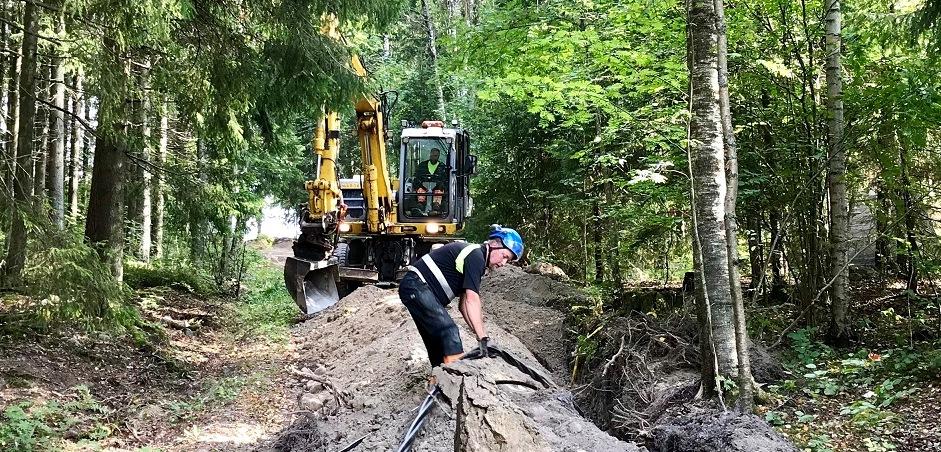 tervehdys laajakaistahankkeesta Kuten edellisessä