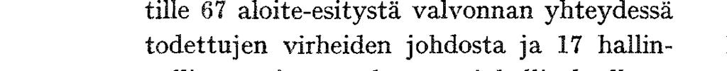 34 esitystä eli yhteensä 127 aloite-esitystä.