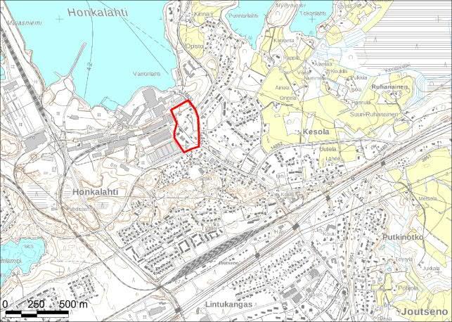 1 1 JOHDANTO Tämä luontoselvitys on tehty Lappeenrannan kaupungin Joutsenossa sijaitsevalle Honkalahden alueelle asemakaavoitusta varten.