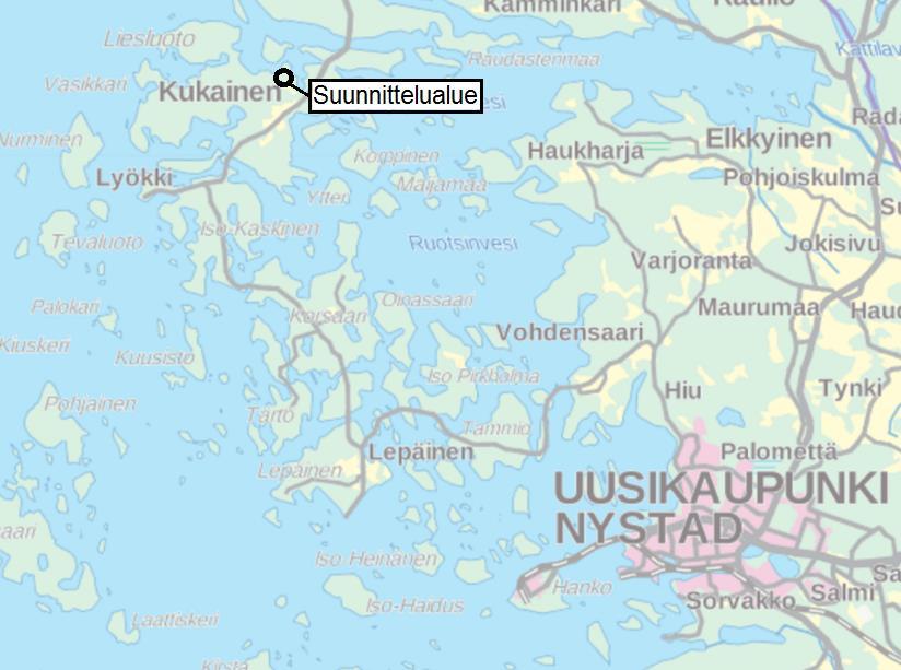 Nosto Consulting Oy 2 (9) Uusikaupunki: Sauko-Mustakarta-Koivuniemen ranta-asemakaavan muutos 2 Osallistumis- ja arviointisuunnitelma 25.7.