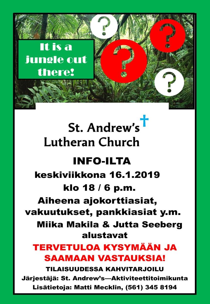 January at 6:00 p.m.