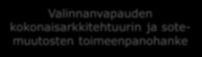 Sote-muutosten toimeenpanohankkeet