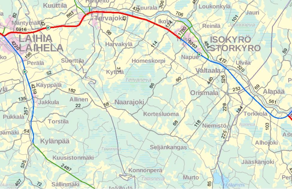 FCG SUUNNITTELU JA TEKNIIKKA OY Kaavaselostus 7 (87) 4.1.