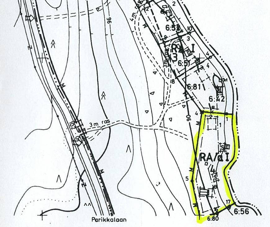 Ranta-asemakaava Alueella on voimassa 22.12.1988 vahvistettu Taipaleenlahden ranta-asemakaava. Ranta-asemakaavassa on suunnittelualueelle osoitettu loma-asuntoalueen (RA/a) rakennuspaikka.