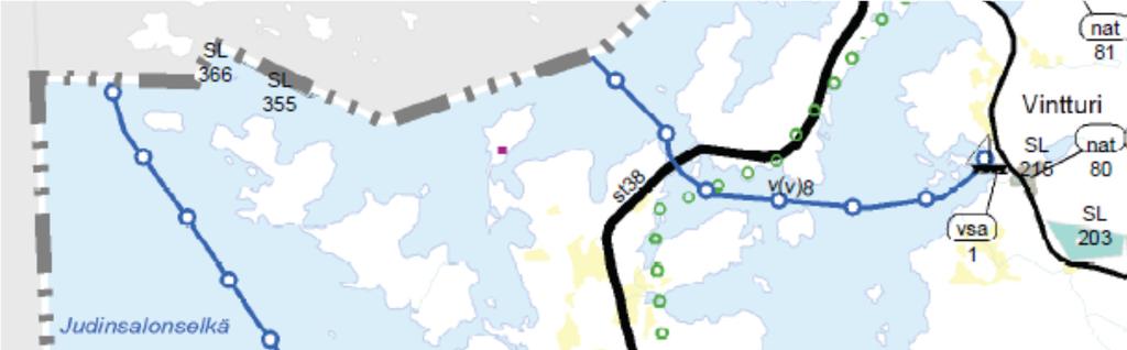 Kuva 3. Ote Päijät-Hämeen maakuntakaavasta 2014. Suunnittelualueen likimääräinen sijainti on esitetty punaisella ympyrällä.