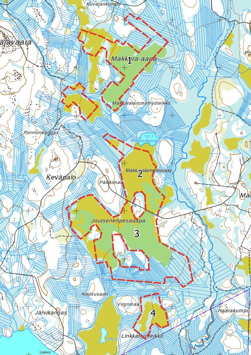 Makkara-aavan kämmekkäselvitys 2017 2 (8) 1 Tehtävän sisältö ja menetelmät Vuoden 2017 toimeksiantona oli selvittää uhanalaisten kämmeköiden mahdollista esiintymistä Ranuan Makkara-aavalle