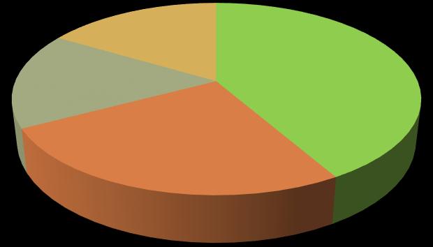 34 S i v u V u o s i k e r t o m u s 2 0 1 3 Varsinaisen toiminnan kulut olivat yhteensä 173.306 euroa. Henkilöstökulut olivat tästä 42 %.