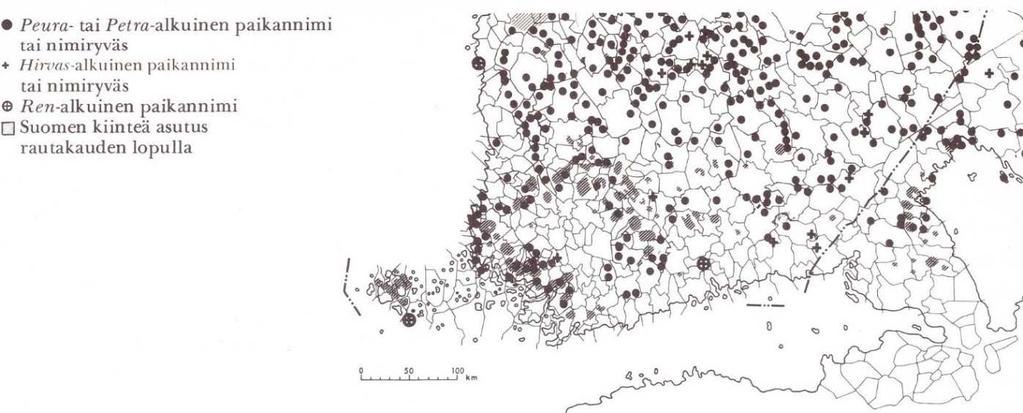 vuosikymmeninä 1800-luvun lopulla, jolloin kansanperinteen kerääjä Samuli Paulaharjun haastattelemat Sompion Lapin eränkävijät kertoivat todistettavasti seudun viimeisten metsäpeurojen tulleen