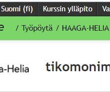 oppimispäiväkirjana Twitter & Instagram