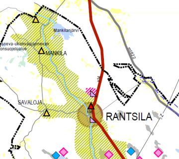 Maakuntakaavoissa Rantsilan kirkonkylä kuuluu maaseudun kehittämisen kohdealueeseen Siikajokilaakso (mk-4), joka on samalla myös maakunnallisesti arvokas maisema-alue.