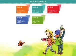Oppilaita kannustetaan toimimaan ryhmässä sekä liikkumaan luonnossa. Tavoitteena on herättää oppilaan luontainen kiinnostus ympäristöä kohtaan.