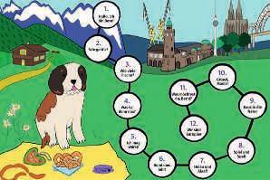 Hallo, Berni! Varhennettuun saksan opetukseen Tutustu saksan kieleen ja kulttuuriin iloisen Berni-koiran kanssa!