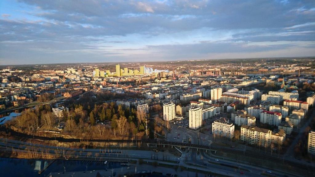 Näsinneula (piste 2) 64 Tampereen nykyisiin näköalapaikkoihin