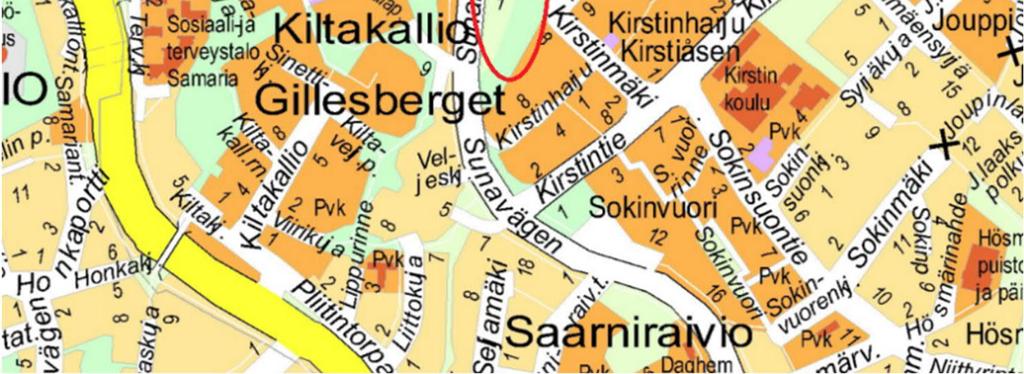 päivänä tammikuuta 2018 päivättyä ja 12. kesäkuuta 2018 muutettua Espoon kaupunkisuunnittelukeskuksessa laadittua asemakaavakarttaa, piirustusnumero 7113.