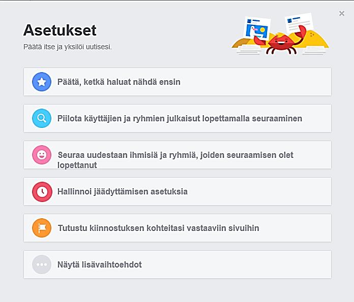 Googlettamalla omaa nimeäsi ja sanaa Facebook, näet mitä tietoja sinusta on näkyy julkisesti Facebookista. HUOM! Muista ensin kirjautua ulos Facebookista.