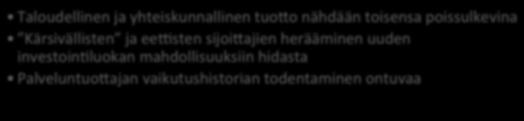 innovoindvalmius vielä heikkoa Muutosjohtaminen kehicyvässä konteksdssa kehicymätöntä Taloudellinen ja