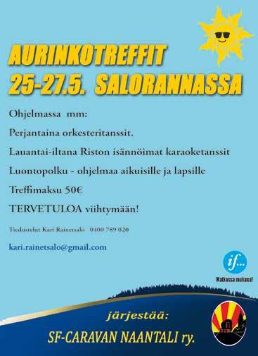 Lopuksi toivotan kaikille tasapuolisesti oikein kaunista kevättä sekä aurinkoista ja lämmintä kesää.