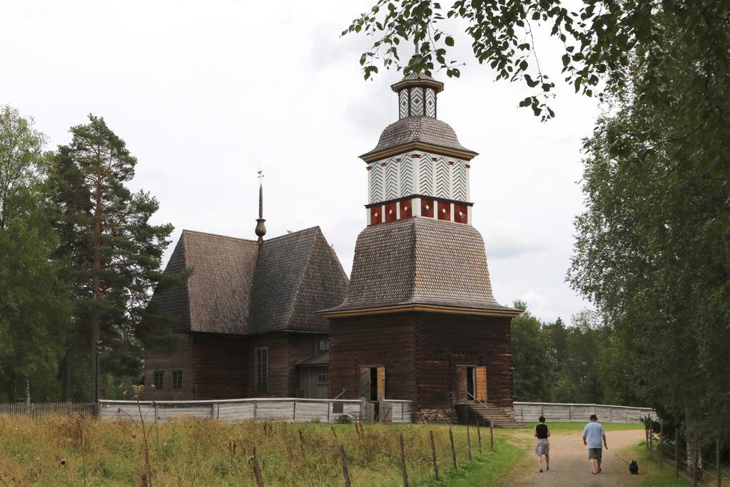 Petäjäveden vanha kirkko on merki.y UNESCO:n maailmanperintölue.
