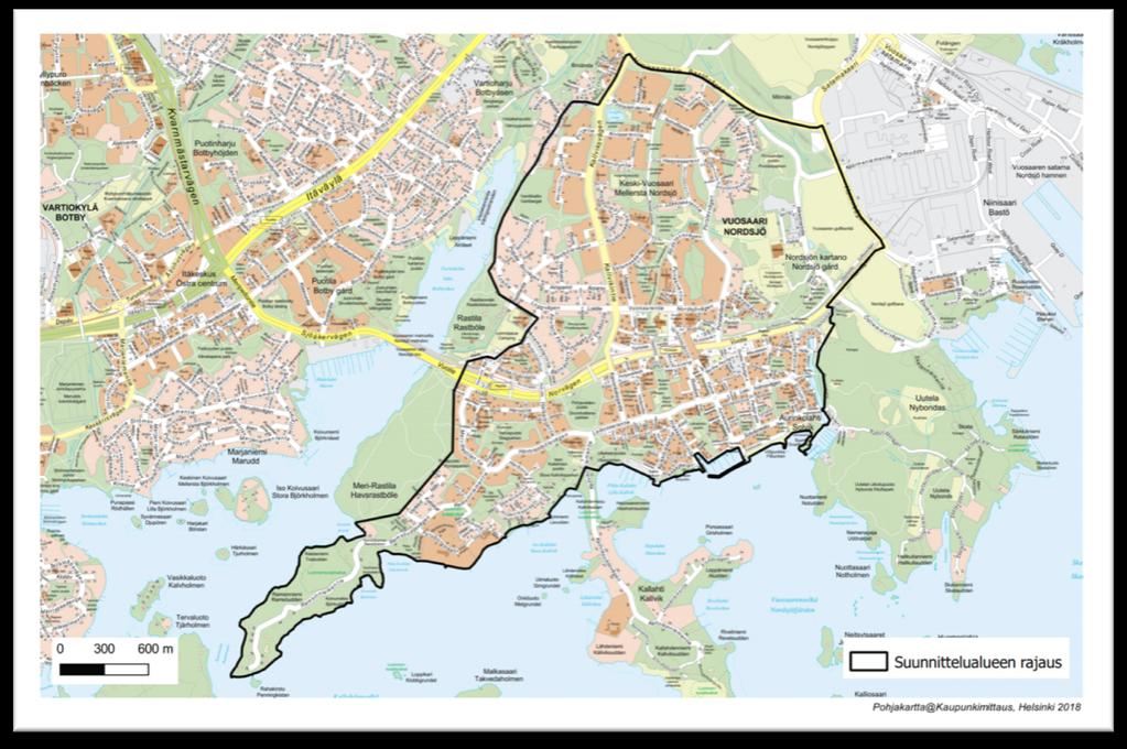 1. Johdanto Helsingin kaupunki järjesti asukaskyselyn osana Kaarelan aluesuunnitelman laadintaa.