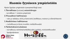 ja apuvälineiden näkyväksi tuominen antaa