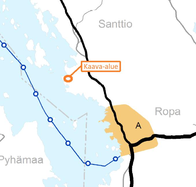 Nosto Consulting Oy 9 (16) Suunnittelualue on maakuntakaavassa maa- ja metsätalousvaltaista aluetta, jolla on erityisiä matkailun ja virkistyksen kehittämistarpeita (MRV).