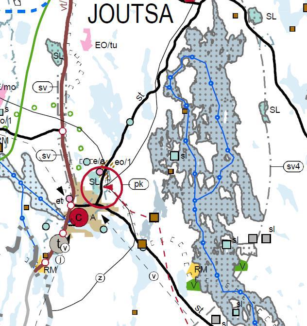 Maakuntakaava Keski-Suomen maakuntakaava on maakuntavaltuuston hyväksymä ja ympäristöministeriön vahvistama 14.4.2009. Suunnittelualueelle ei ole määritelty käyttötarkoitusta maakuntakaavassa.