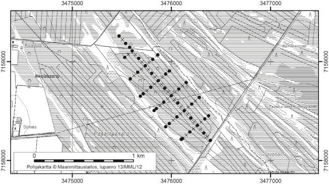 Hannu Pajunen 13. Kumpuaro Kumpuaro (kl. 3414 06, x=7158,6, y=3475,8) sijaitsee noin 17 km kunnan keskustasta länteen.