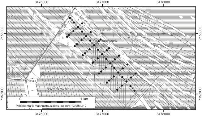 Hannu Pajunen 18. Matosuo Matosuo (kl. 3414 06, x=7157,6, y=3476,8) sijaitsee noin 17 km kunnan keskustasta länteen. Suota ei ole nimetty peruskartalla.