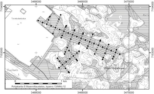 Hannu Pajunen 24. Siltalansuo Siltalansuo (kl. 3414 03, x=7153,2, y=3469,1) sijaitsee noin 25 km kunnan keskustasta länsilounaaseen. Suota ei ole nimetty peruskartalla.