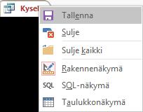 Luo parametrikysely Postitsto-kentän tiedoista, tarroja tarvitaan harvoin kaikille asiakasyrityksille.