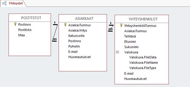 Testiaineiston syöttäminen Sinun tulee syöttää testiaineistoksi vähintään 30-50 aitoa tai aitoa mukailevaa tietuetta, jotta voit määrittää myöhemmin kunnollisia kyselyjä ja raportteja.